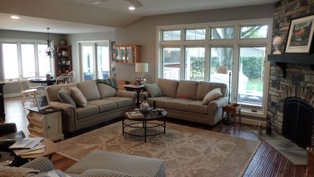 Family Room opens to Dining