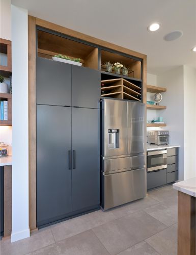 Pantry / refrigerator cabinetry